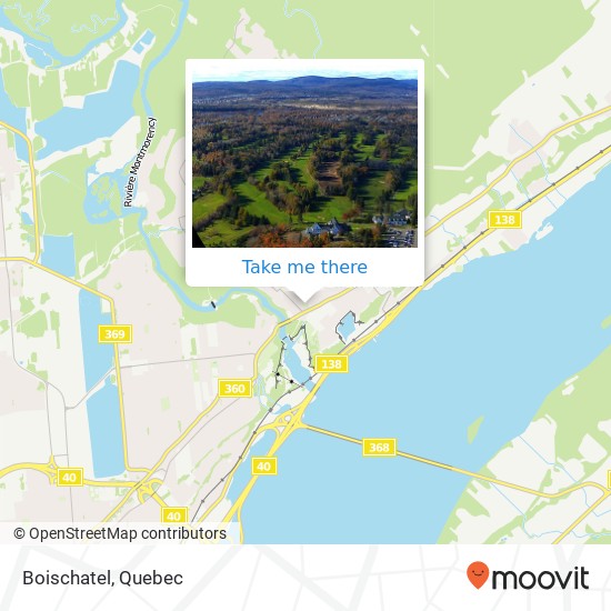 Boischatel map