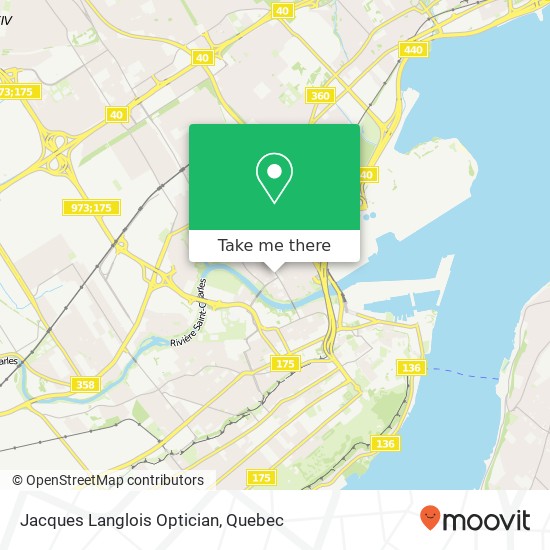 Jacques Langlois Optician map