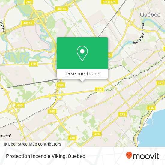 Protection Incendie Viking map