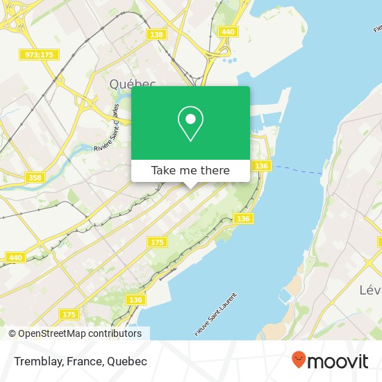 Tremblay, France map