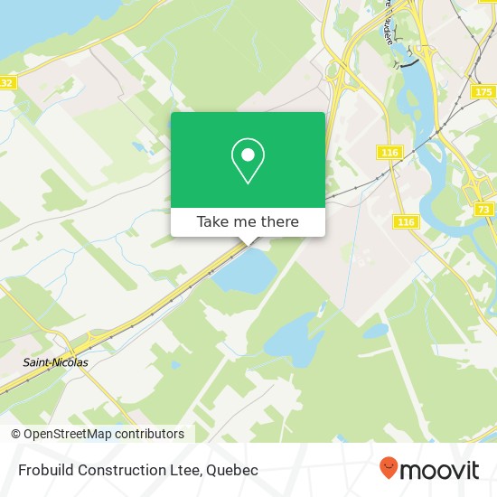 Frobuild Construction Ltee map
