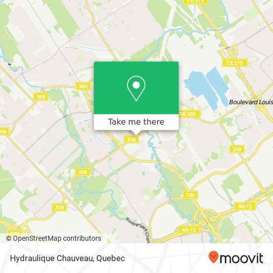 Hydraulique Chauveau map