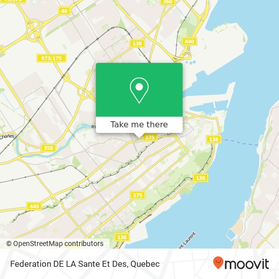 Federation DE LA Sante Et Des map