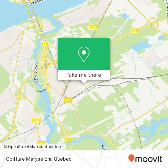 Coiffure Maryse Enr map