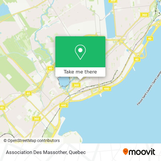 Association Des Massother map