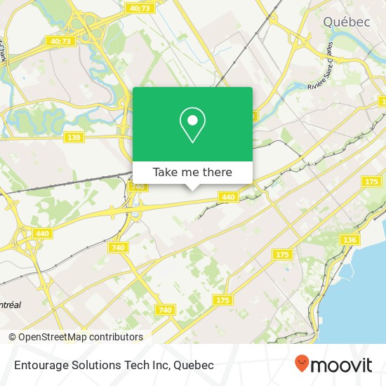 Entourage Solutions Tech Inc map