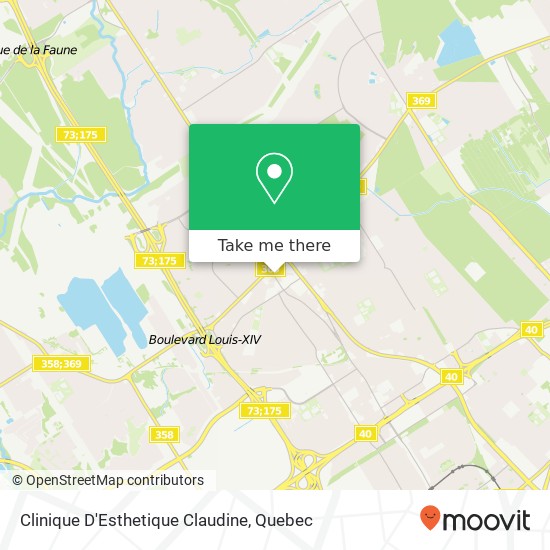 Clinique D'Esthetique Claudine map