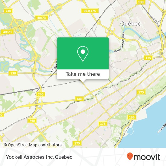 Yockell Associes Inc map