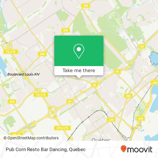 Pub Corn Resto Bar Dancing map