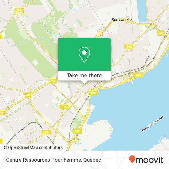 Centre Ressources Pour Femme map