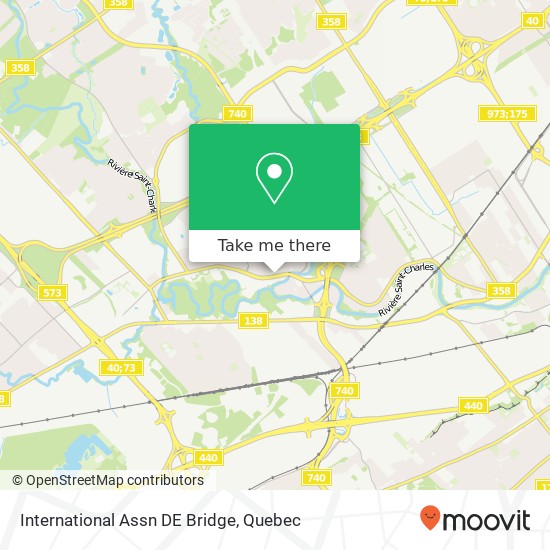 International Assn DE Bridge map