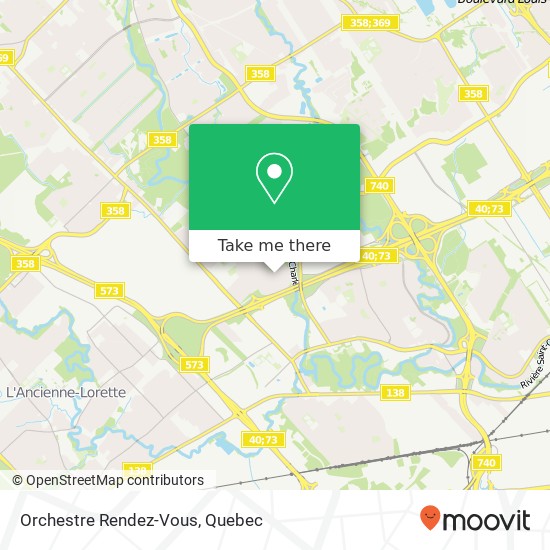 Orchestre Rendez-Vous map