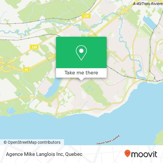 Agence Mike Langlois Inc map