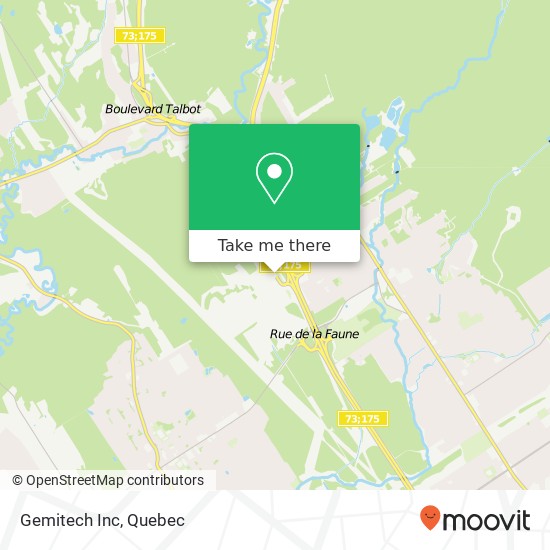 Gemitech Inc map