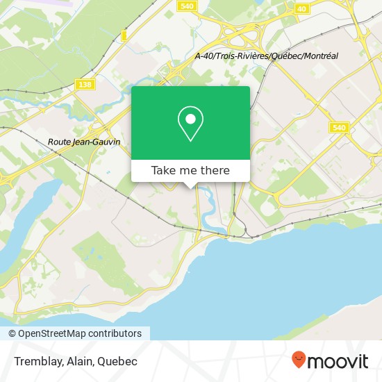Tremblay, Alain map