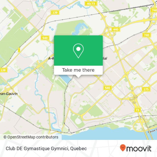 Club DE Gymastique Gymnici map