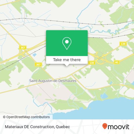 Materiaux DE Construction map