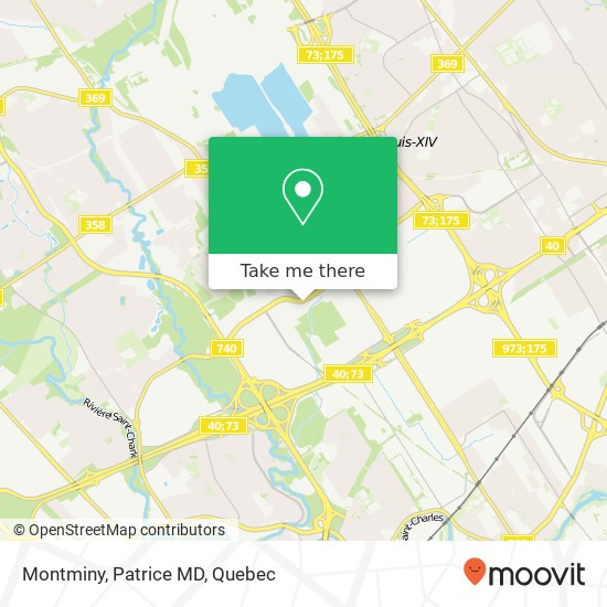 Montminy, Patrice MD map