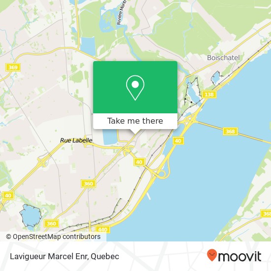 Lavigueur Marcel Enr map