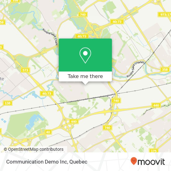 Communication Demo Inc map