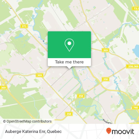 Auberge Katerina Enr map