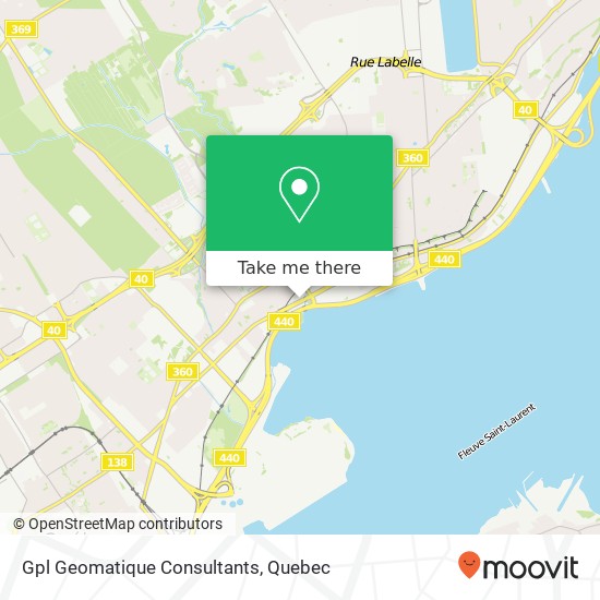 Gpl Geomatique Consultants map