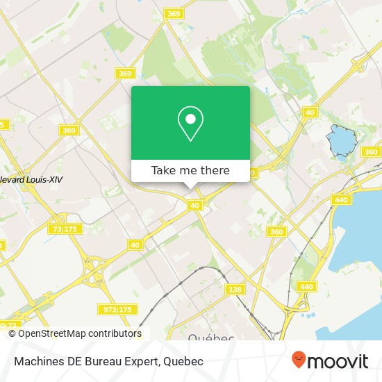 Machines DE Bureau Expert map