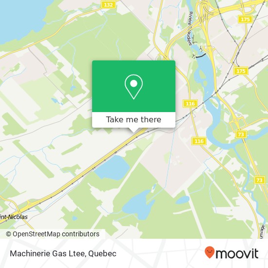 Machinerie Gas Ltee map