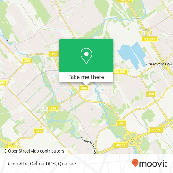 Rochette, Celine DDS map