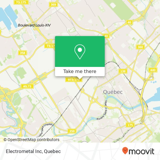Electrometal Inc map