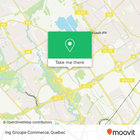 Ing Groupe Commerce map