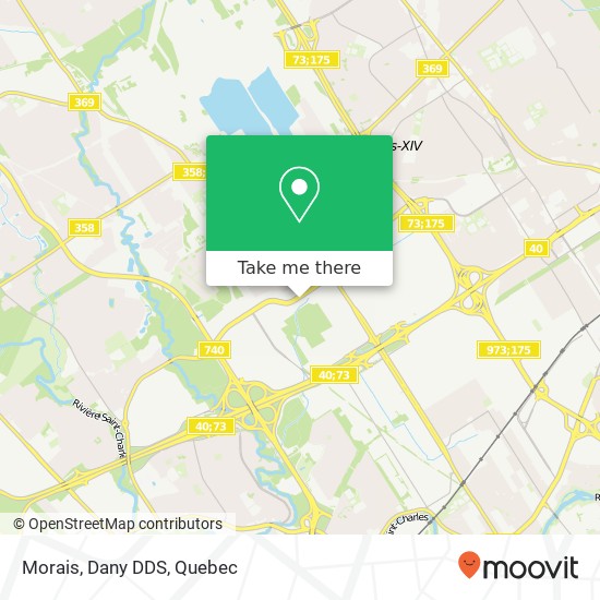 Morais, Dany DDS map