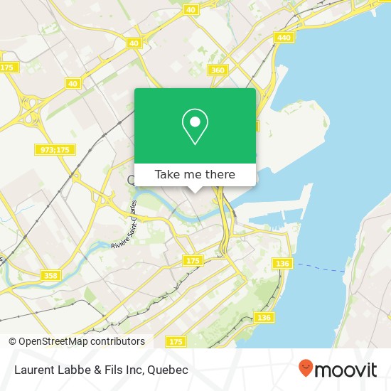 Laurent Labbe & Fils Inc map