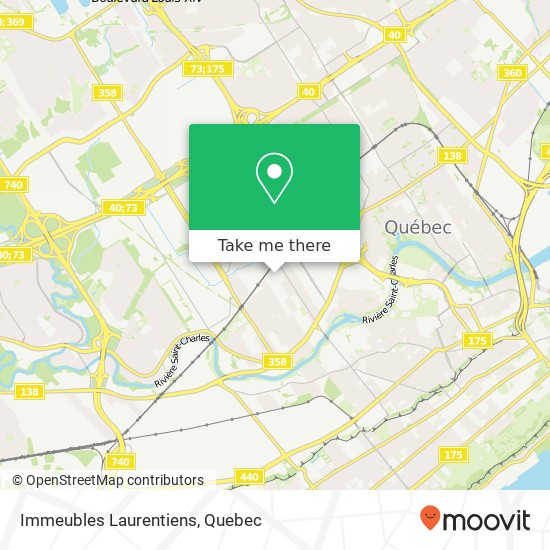 Immeubles Laurentiens map