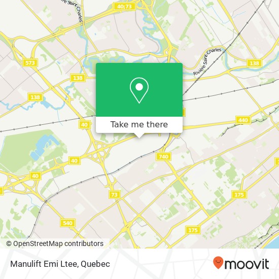 Manulift Emi Ltee map