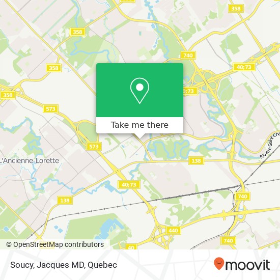 Soucy, Jacques MD map