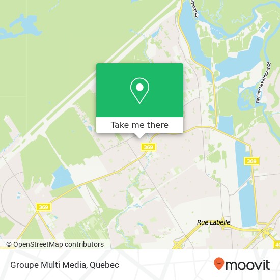 Groupe Multi Media map