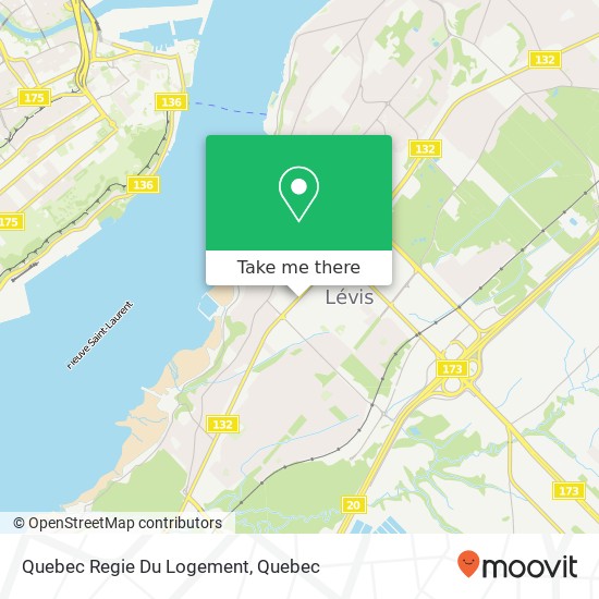 Quebec Regie Du Logement map