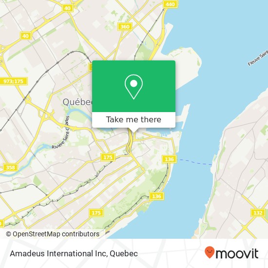 Amadeus International Inc map