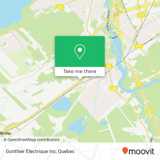 Gonthier Electrique Inc map