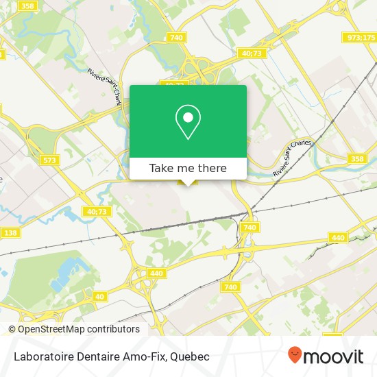 Laboratoire Dentaire Amo-Fix map