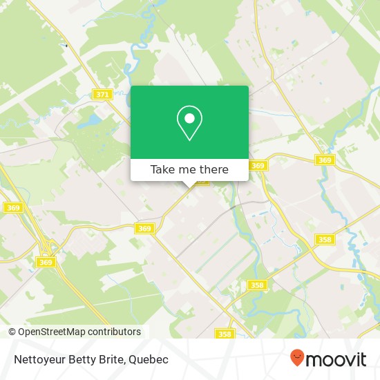 Nettoyeur Betty Brite map