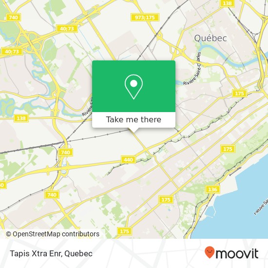 Tapis Xtra Enr map