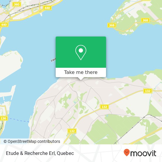 Etude & Recherche Erl map