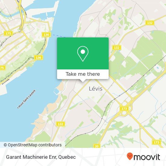 Garant Machinerie Enr map