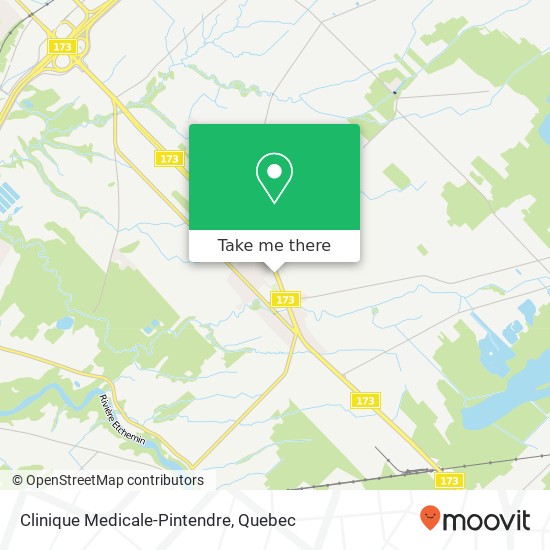 Clinique Medicale-Pintendre map