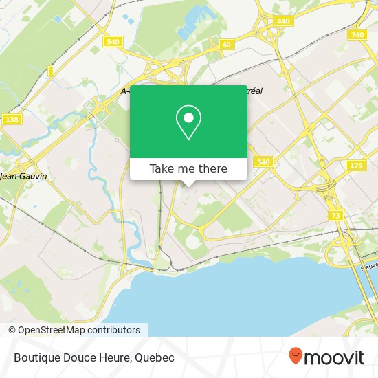 Boutique Douce Heure map