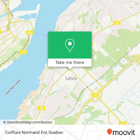 Coiffure Normand Enr map