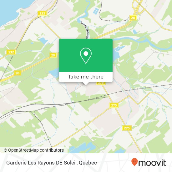 Garderie Les Rayons DE Soleil map