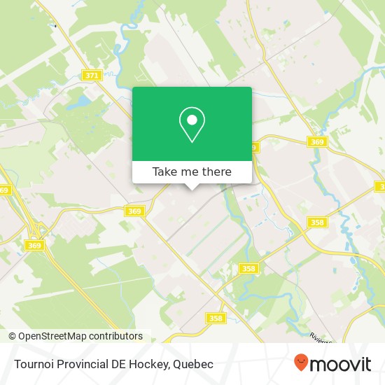 Tournoi Provincial DE Hockey map